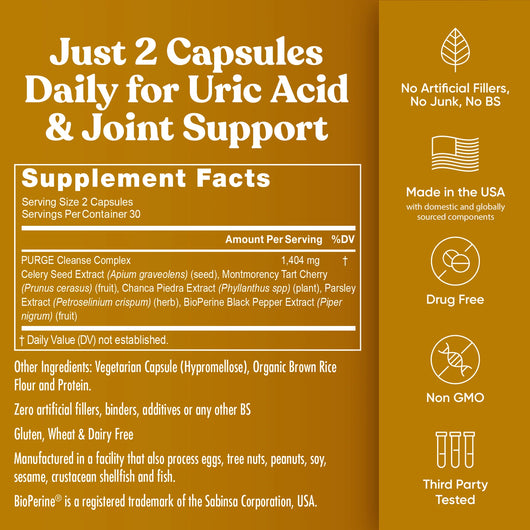 PURGE Uric Acid Cleanse & Joint Health